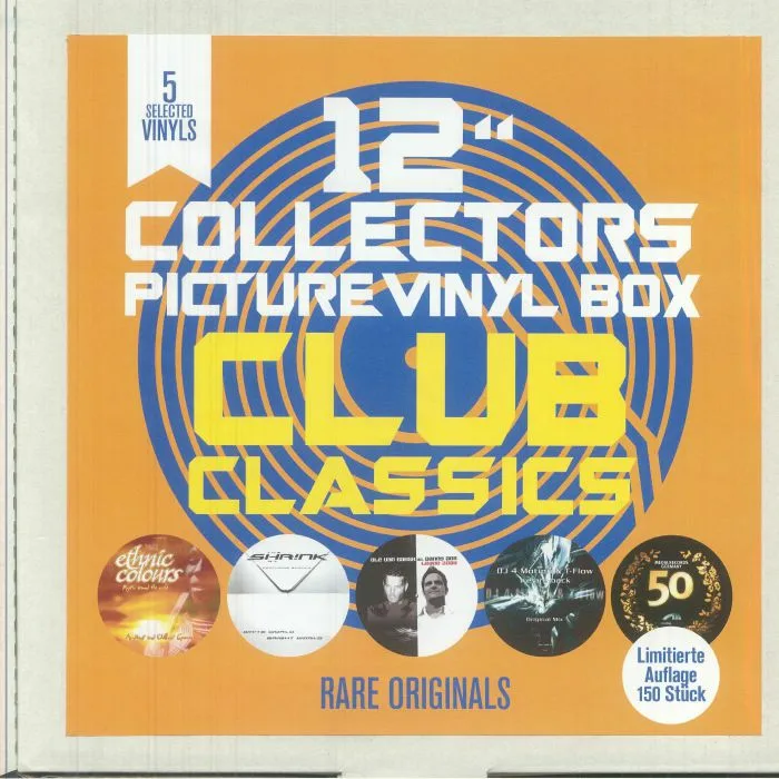 ETHNIC COLOURS / THE SHRINK / BRANDO / OLE VAN DAN — 12" Collector's Picture Vinyl Box: Club Classics (B-STOCK)