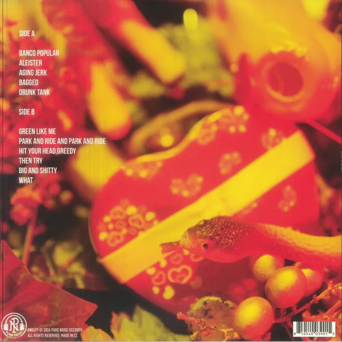Back cover — DRUG CHURCH — Hit Your Head (reissue)