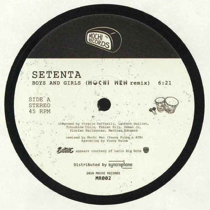 Front cover — SETENTA — Boys & Girls