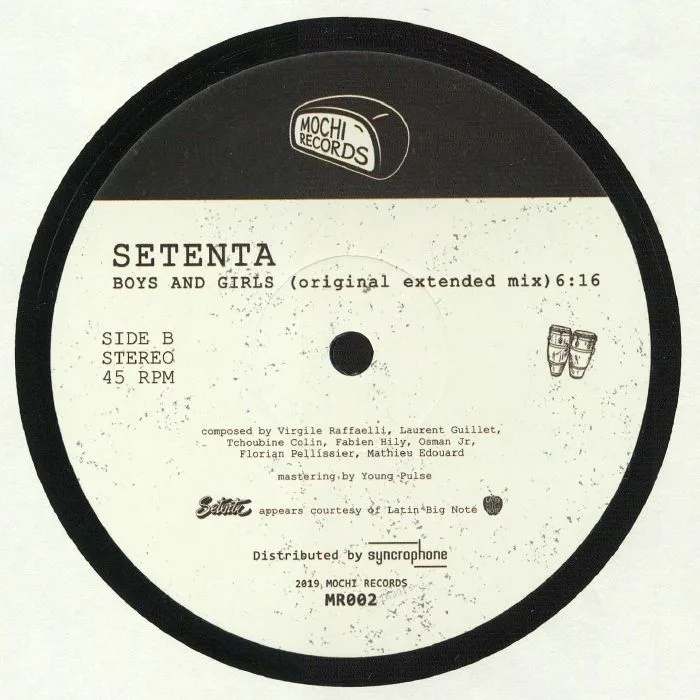 Back cover — SETENTA — Boys & Girls