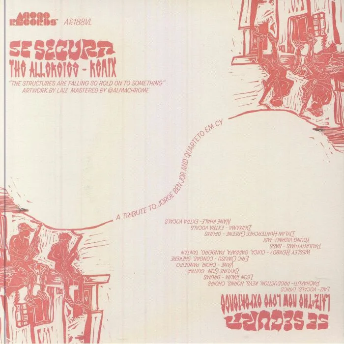 Back cover — LAIZ & THE NEW LOVE EXPERIENCE — Se Segura