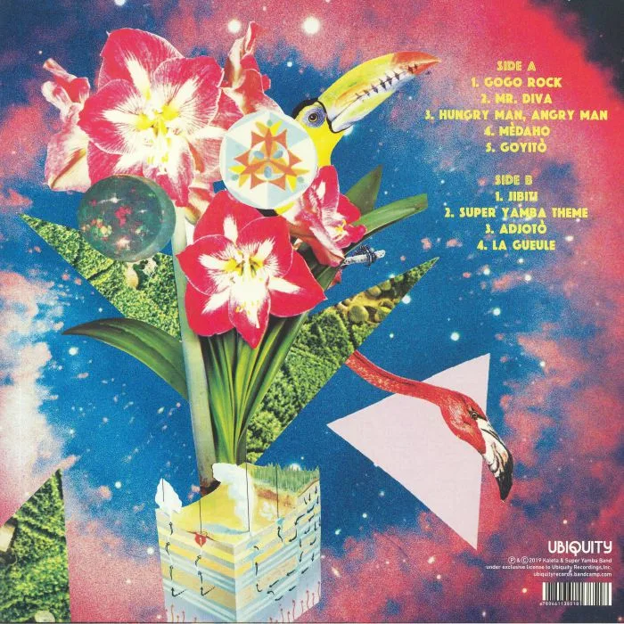 Обратная сторона обложки — KALETA / SUPER YAMBA BAND — Medaho