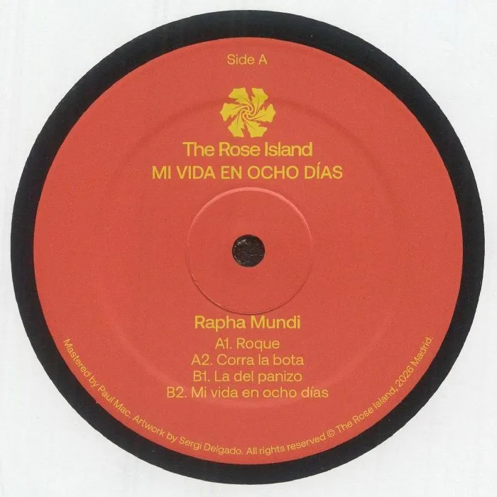 Лицевая сторона обложки — Rapha MUNDI — Mi Vida En Ocho Dias