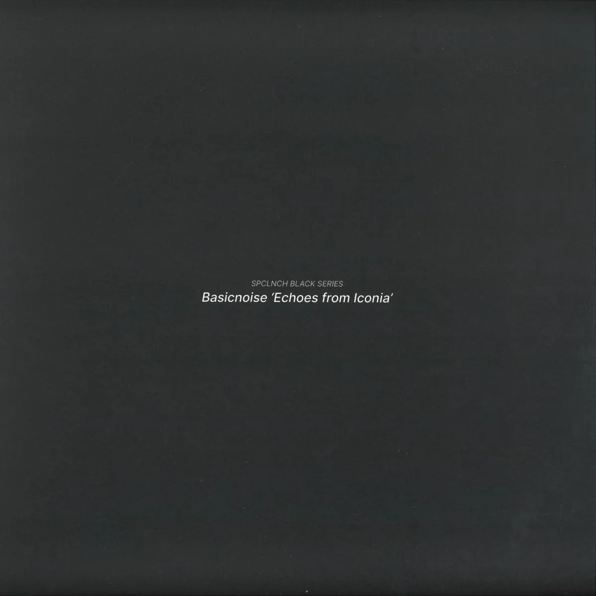 Back cover — Basicnoise — Echoes From Iconia