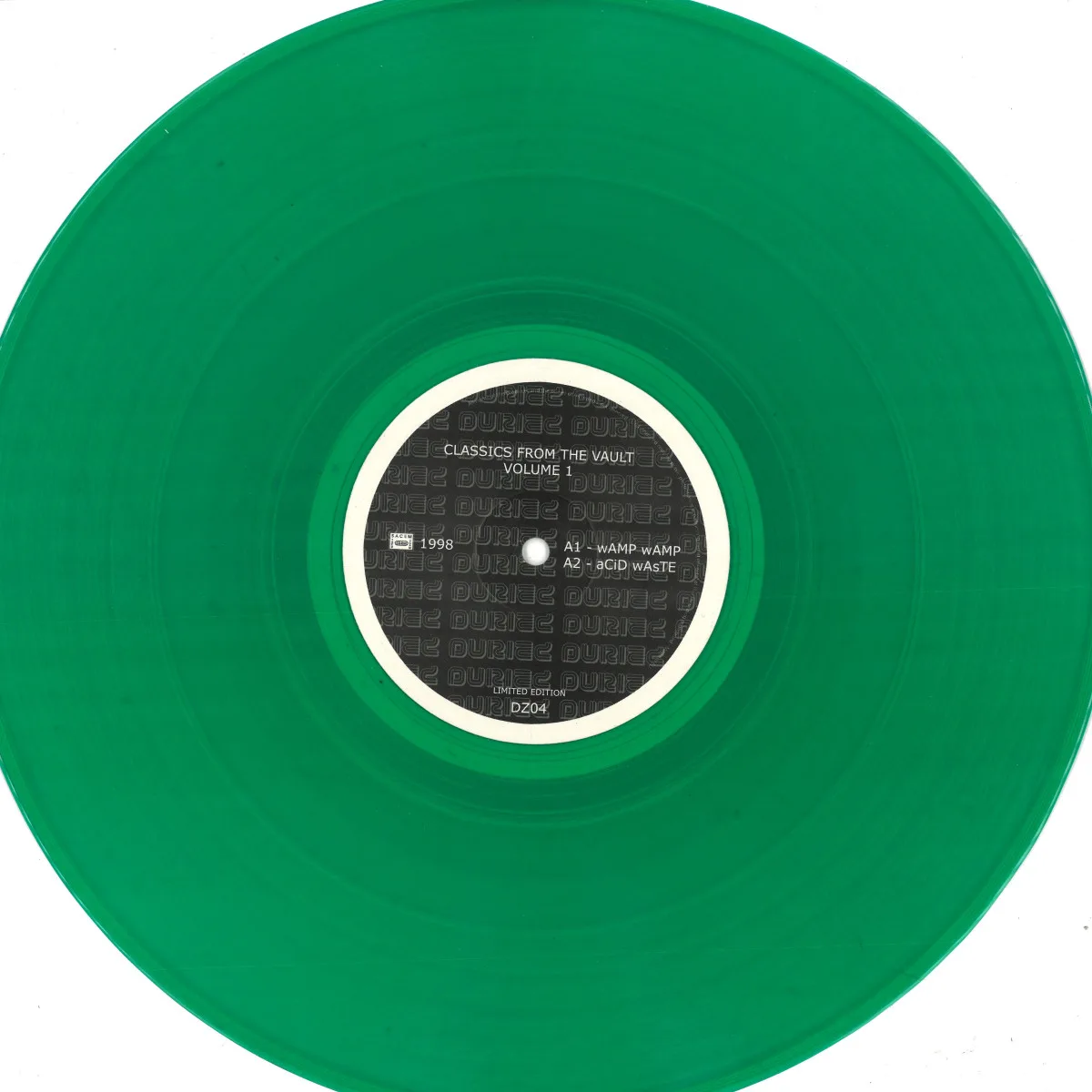 Front cover — David Duriez — Classics From The Vault 1