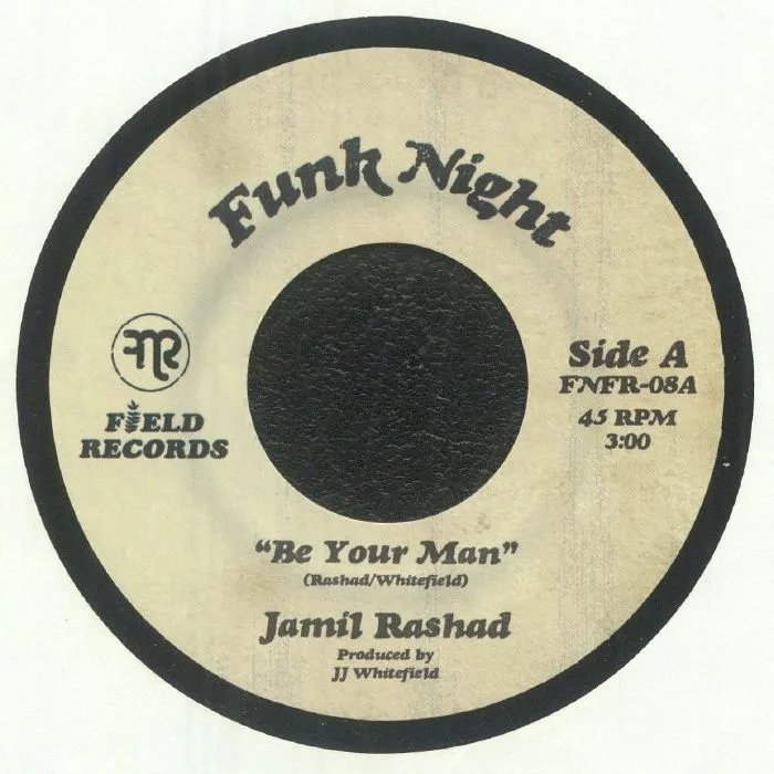 Front cover — JJ WHITEFIELD presents JAMIL RASHAD — Be Your Man