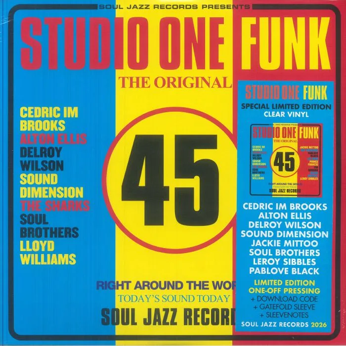 SOUL JAZZ / VARIOUS — Studio One Funk (reissue)
