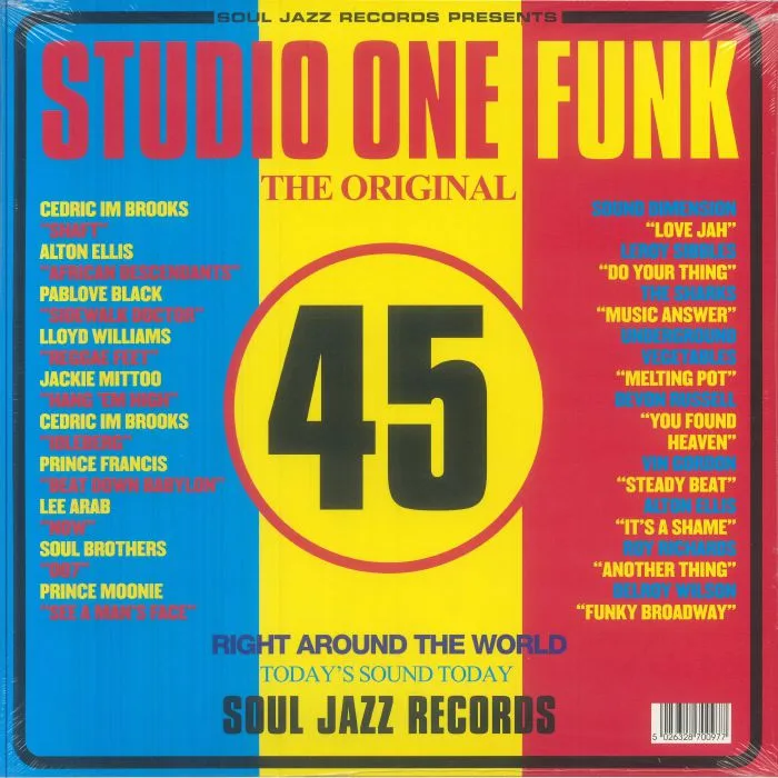 Обратная сторона обложки — SOUL JAZZ / VARIOUS — Studio One Funk (reissue)