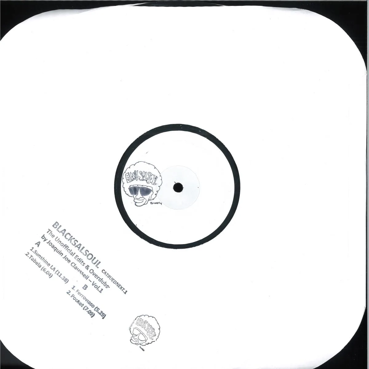 Back cover — BLACKSALSOUL/Joaquin Joe Claussell — Black Salsoul