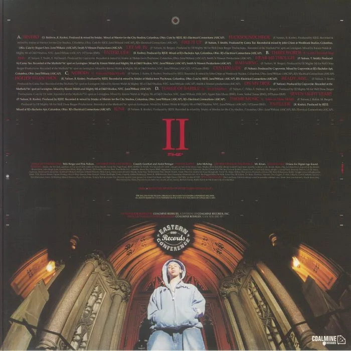 Back cover — COPYWRITE — The High Exhaulted (reissue)