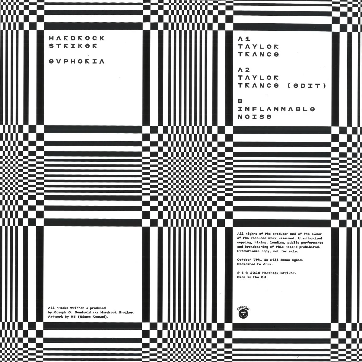 Back cover — Hardrock Striker — Evphoria