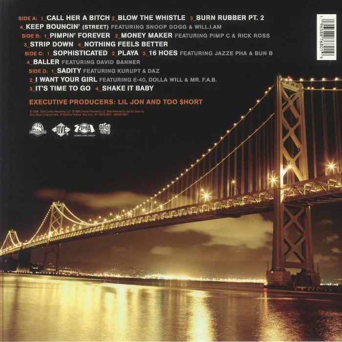 Back cover — TOO SHORT — Blow The Whistle (reissue)