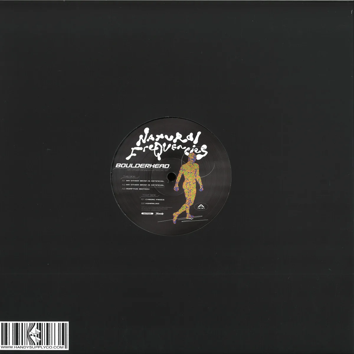 Back cover — Boulderhead — My Other Brain Is Artificial EP