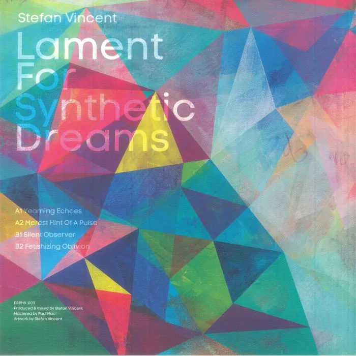 Back cover — Stefan VINCENT — Lament For Synthetic Dreams