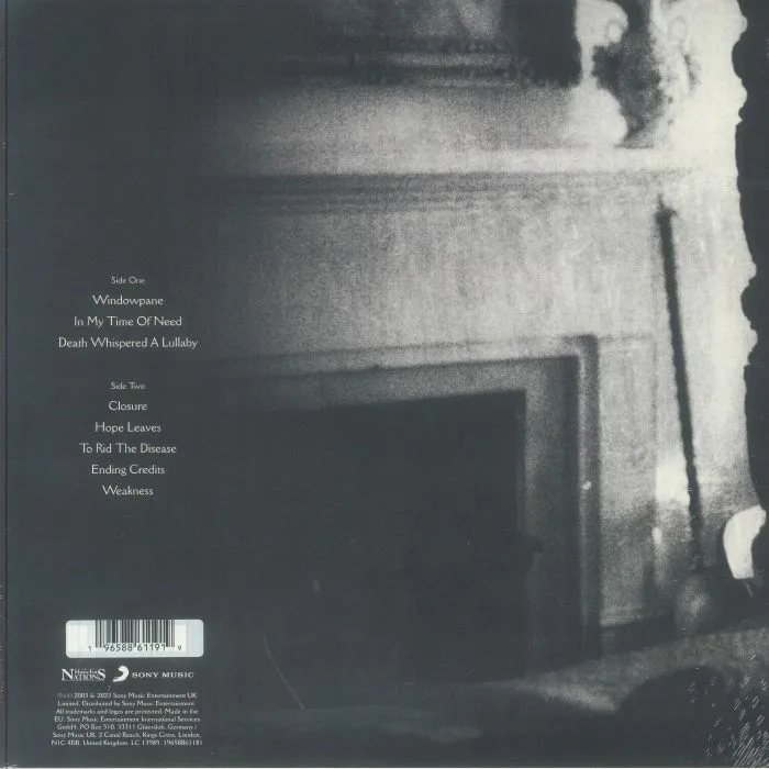 Back cover — OPETH — Damnation (20th Anniversary Edition)