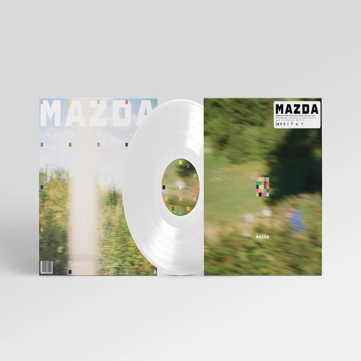 Back cover — JENNIFUR — MAZDA