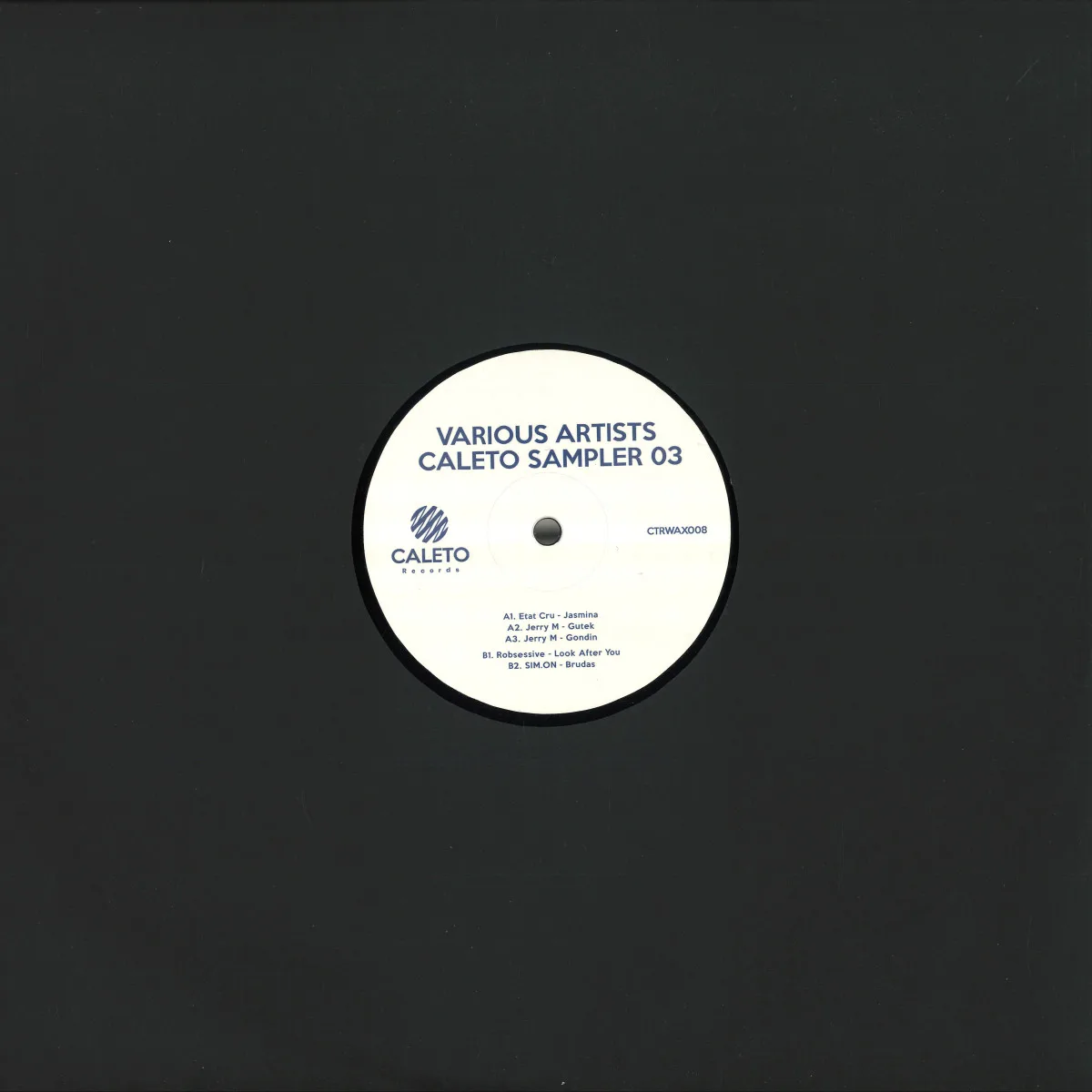 Back cover — Etat Cru, Jerry M, Robsessive, SIM ON — Caleto Sampler 03