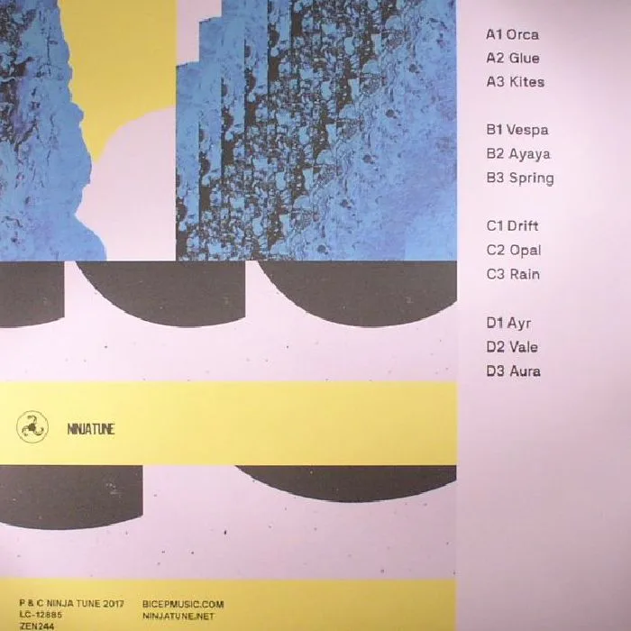 Обратная сторона обложки — Bicep — Bicep LP (2x12")