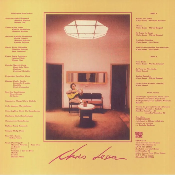 Обратная сторона обложки — CHICO LESSA — Chico Lessa (reissue)