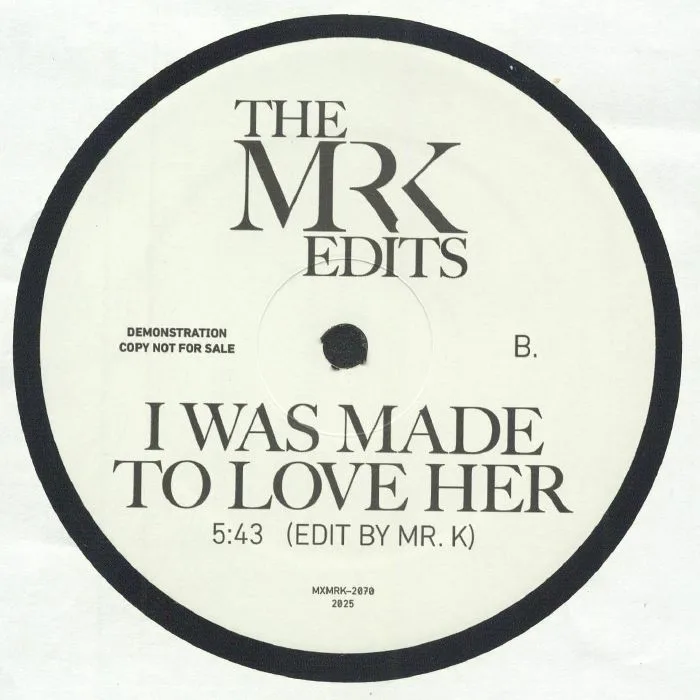 Обратная сторона обложки — The MR K EDITS — Master Blaster