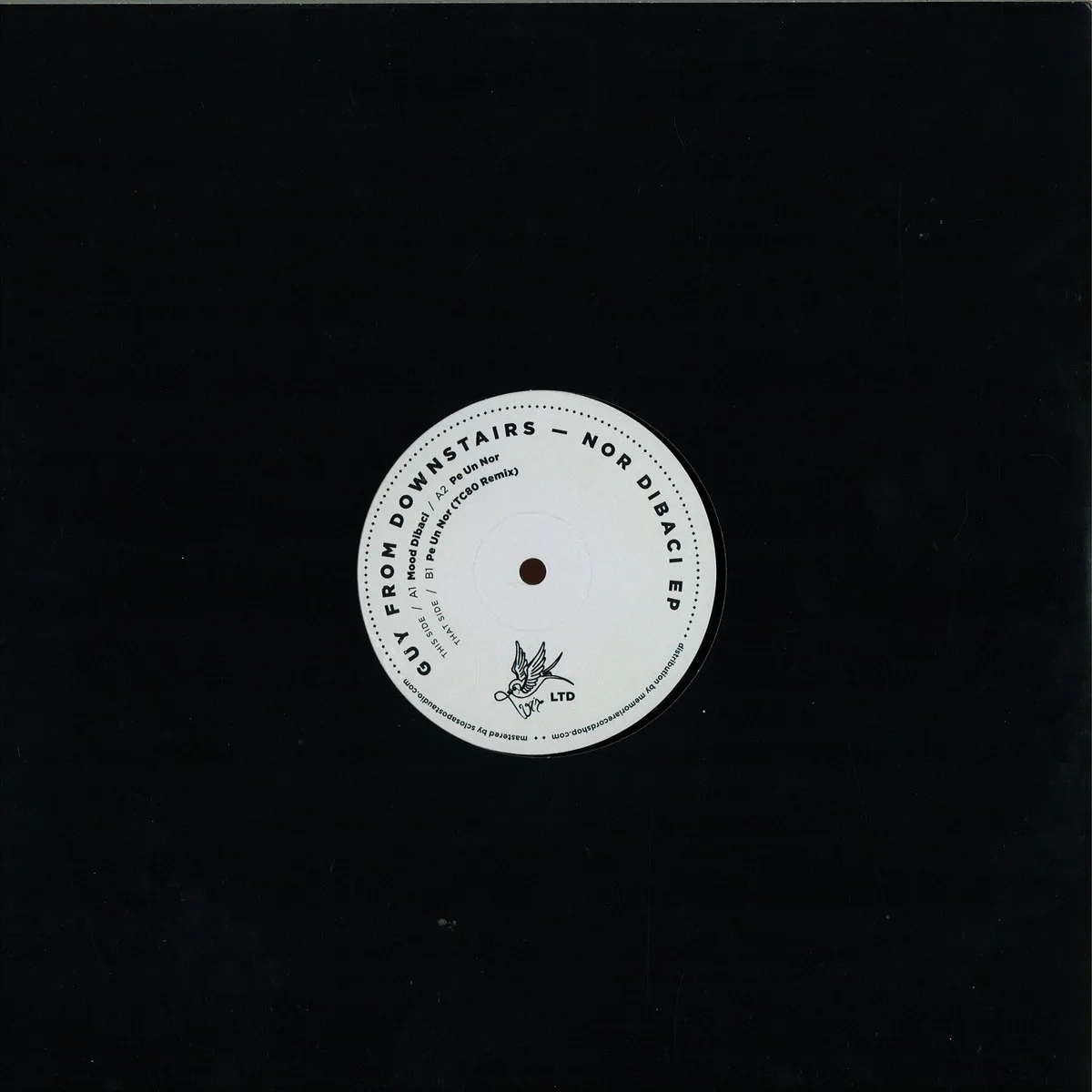 Back cover — Guy From Downstairs — Nor Dibaci Ep