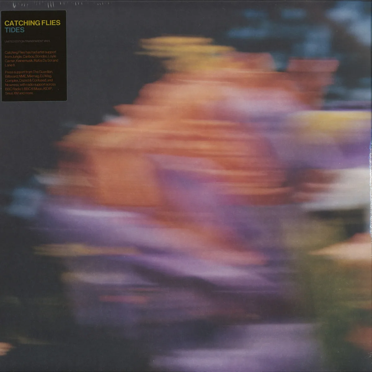 Лицевая сторона обложки — Catching Flies — Tides LP