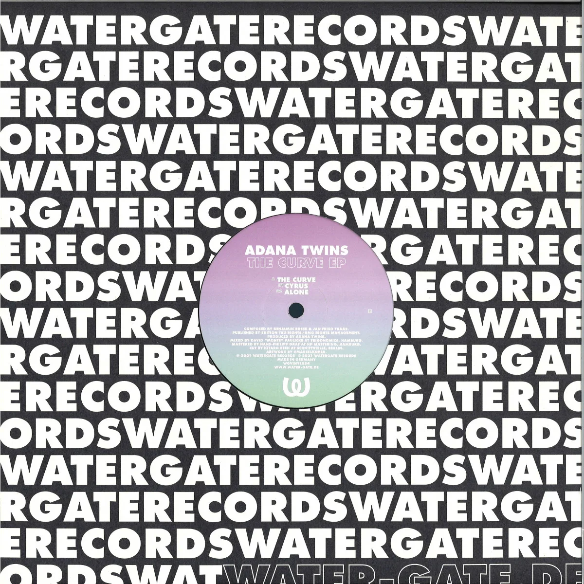 Back cover — Adana Twins — The Curve EP