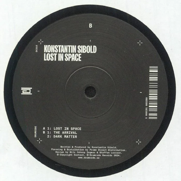 Back cover — Konstantin SIBOLD — Lost In Space
