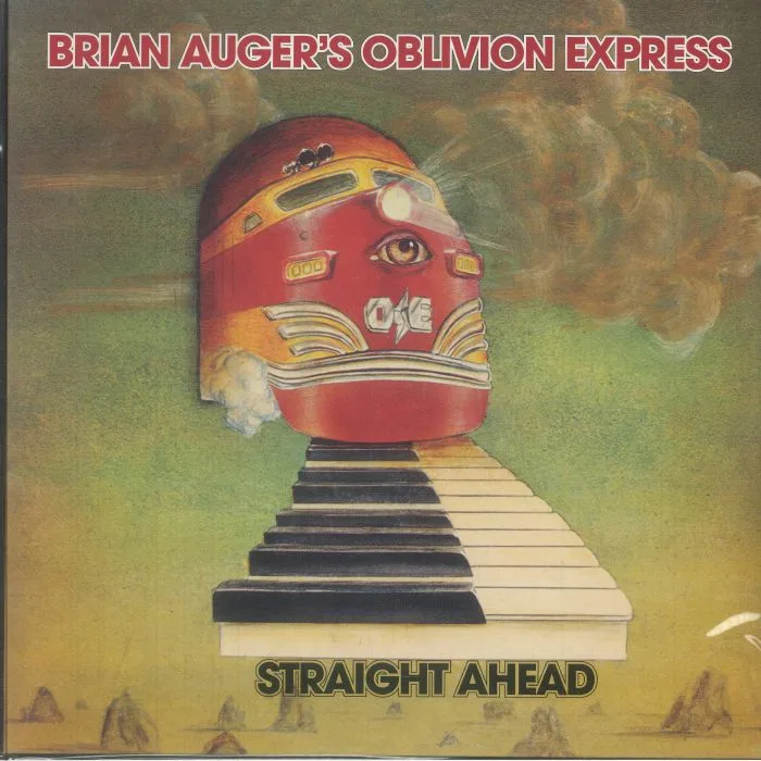 Лицевая сторона обложки — BRIAN AUGER'S OBLIVION EXPRESS — Straight Ahead (reissue)