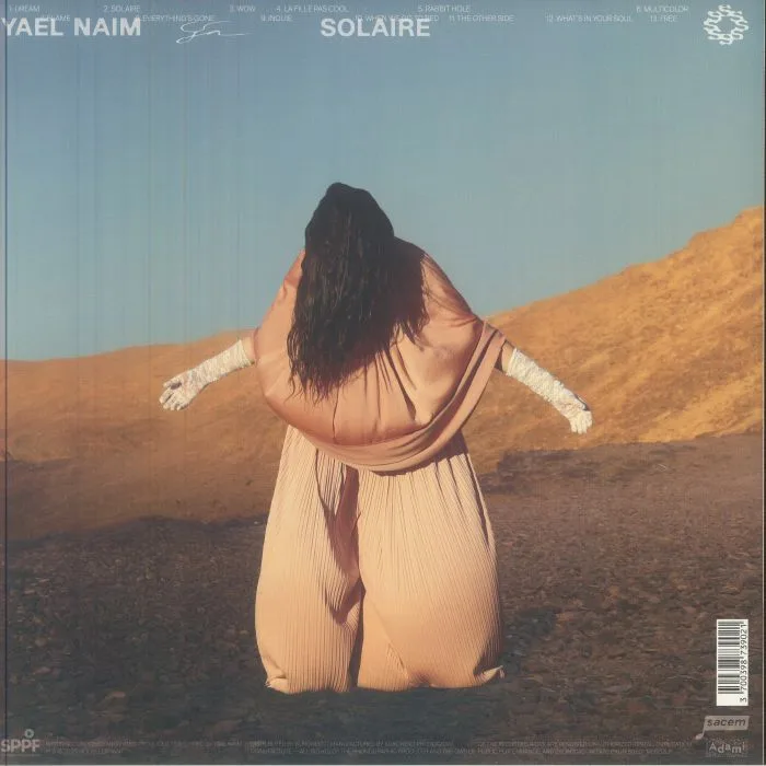 Обратная сторона обложки — Yael NAIM — Solaire