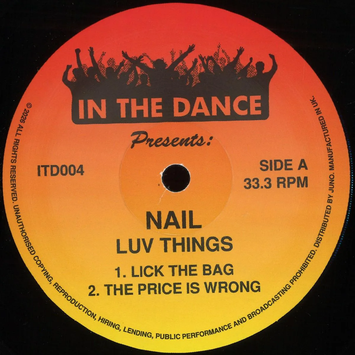 Лицевая сторона обложки — Nail — Luv Things