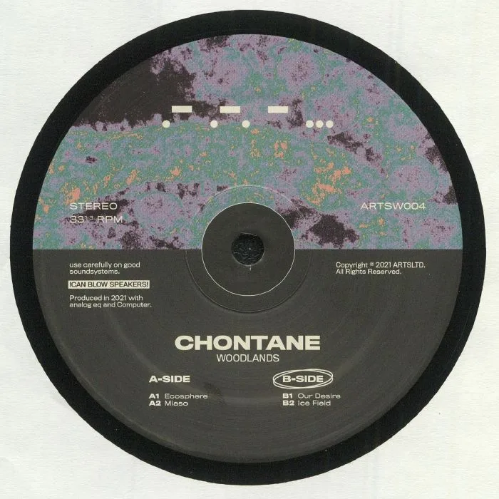 Обратная сторона обложки — CHONTANE — Woodlands