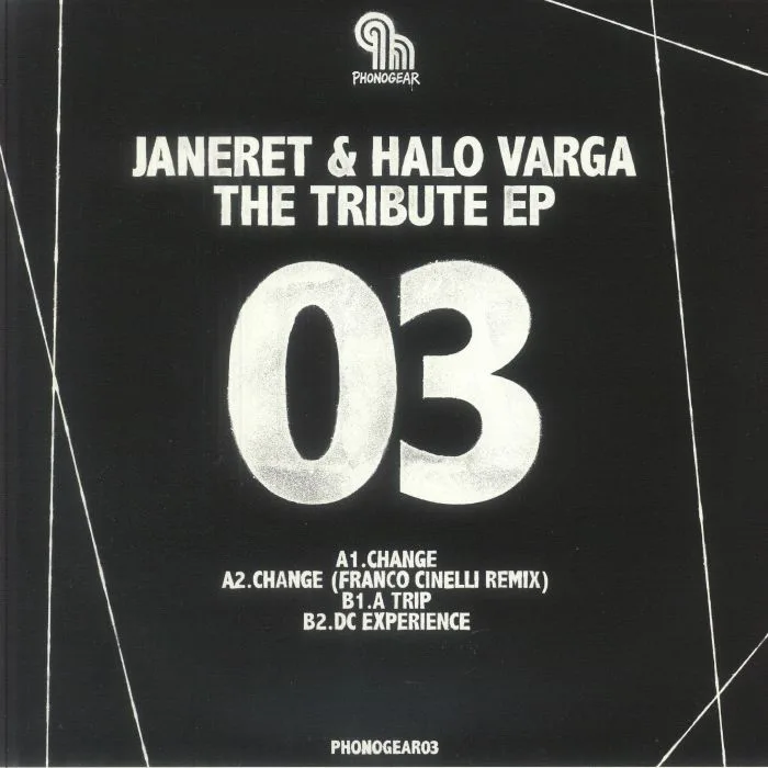 Лицевая сторона обложки — JANERET / HALO VARGA — The Tribute EP