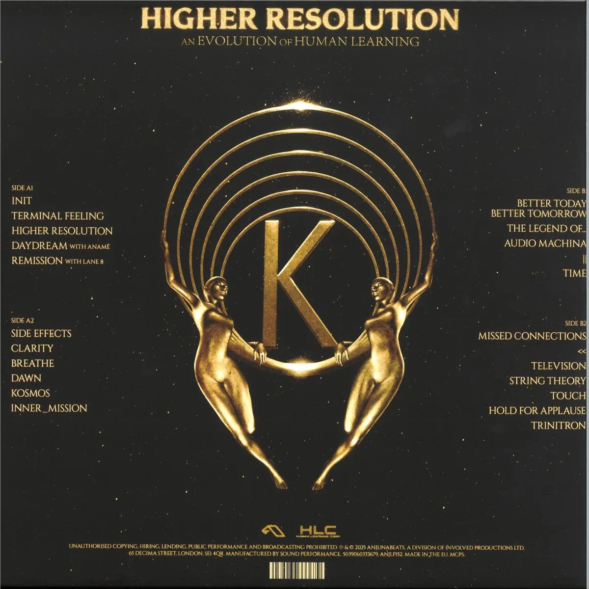 Обратная сторона обложки — Kasablanca — Higher Resolution LP 2x12"