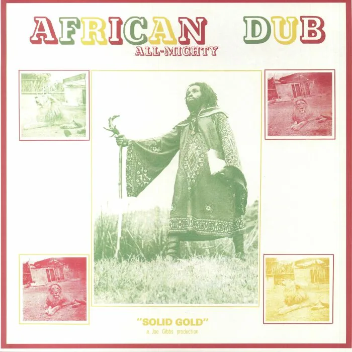 Лицевая сторона обложки — Joe GIBBS & THE PROFESSIONALS — African Dub All Mighty