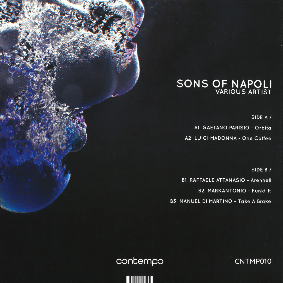 Обратная сторона обложки — Various — Sons Of Napoli