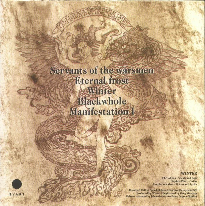 Back cover — WINTER — Eternal Frost (reissue)