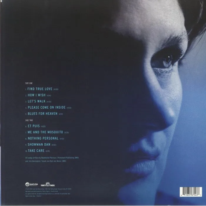 Обратная сторона обложки — Madeleine PEYROUX — Let's Walk