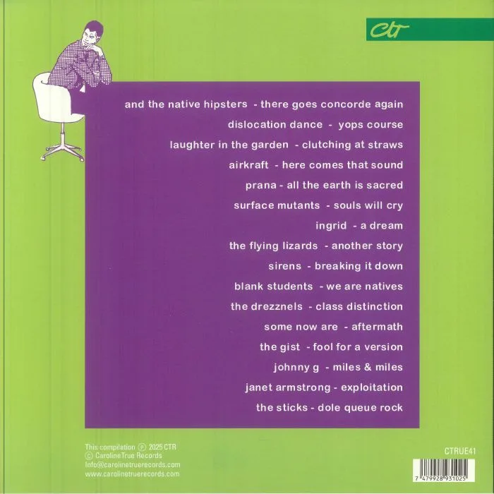 Обратная сторона обложки — Jason BOARDMAN / VARIOUS — No One's Listening Anyway: UK DIY Post Punk & Dubs 1978-1984 Volume 2
