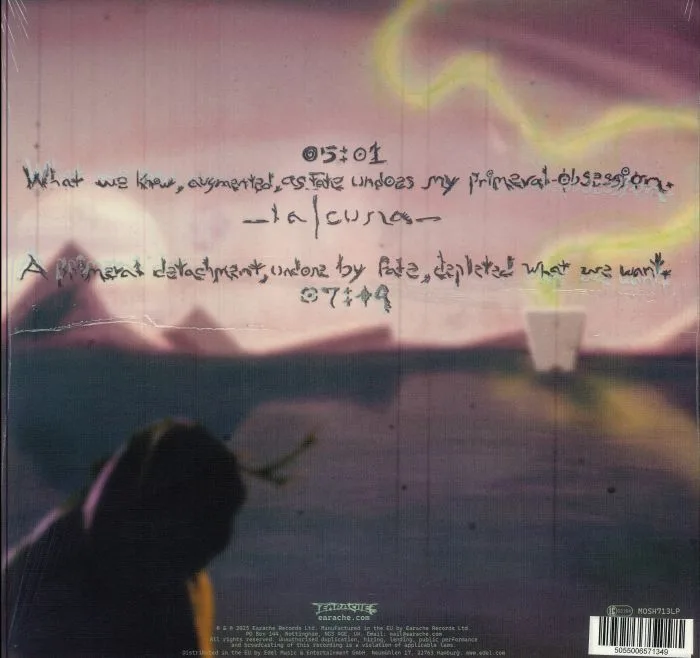 Back cover — TALLAH — Primeval: Obsession / Detachment