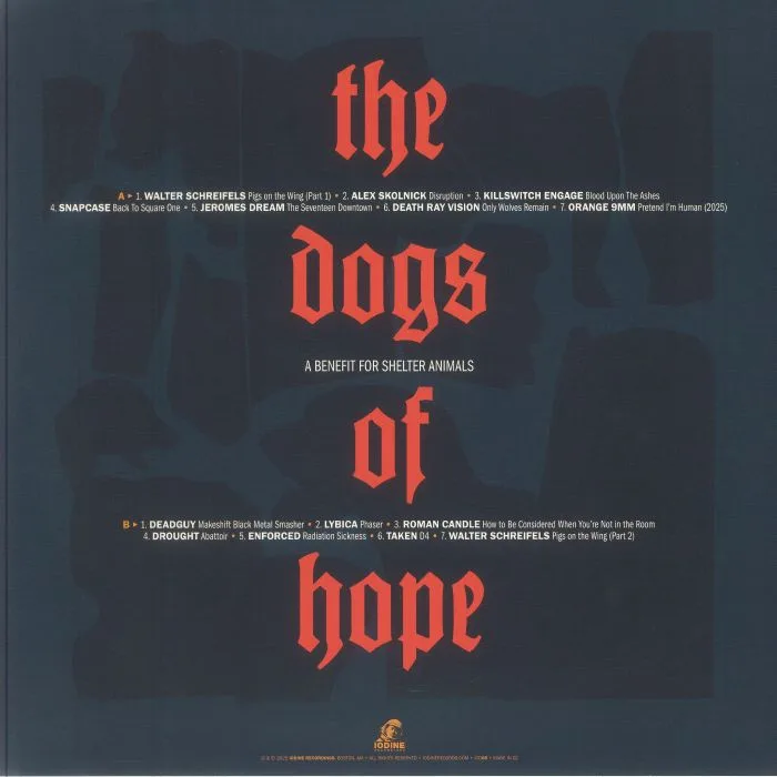 Back cover — VARIOUS — The Dogs Of Hope