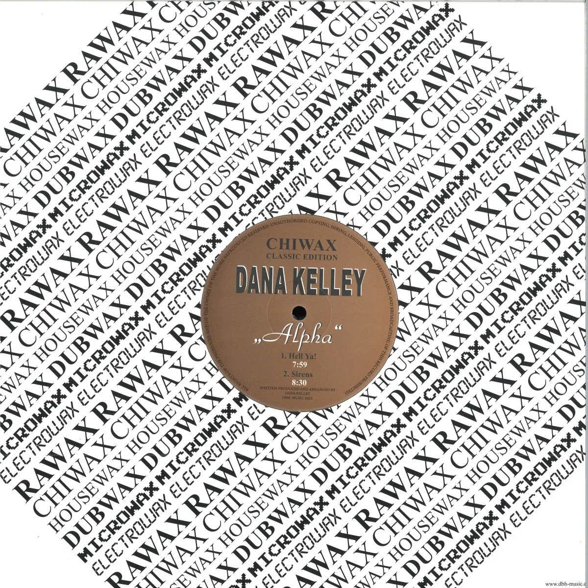 Back cover — Dana Kelley — Alpha