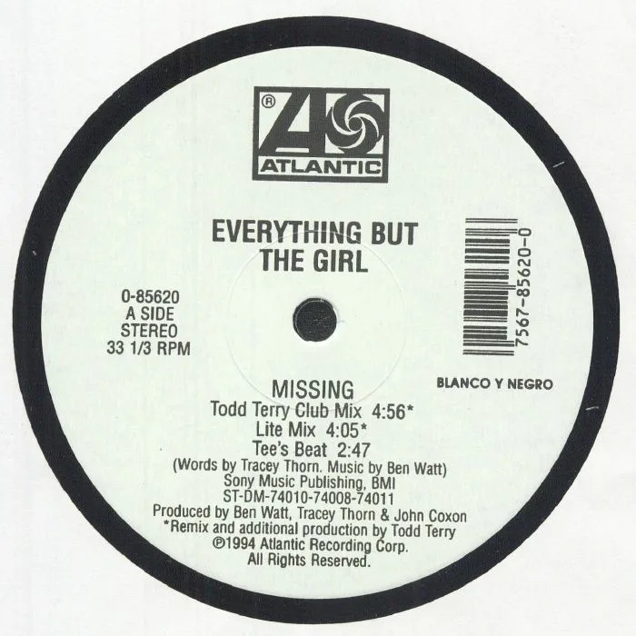 EVERYTHING BUT THE GIRL — Missing