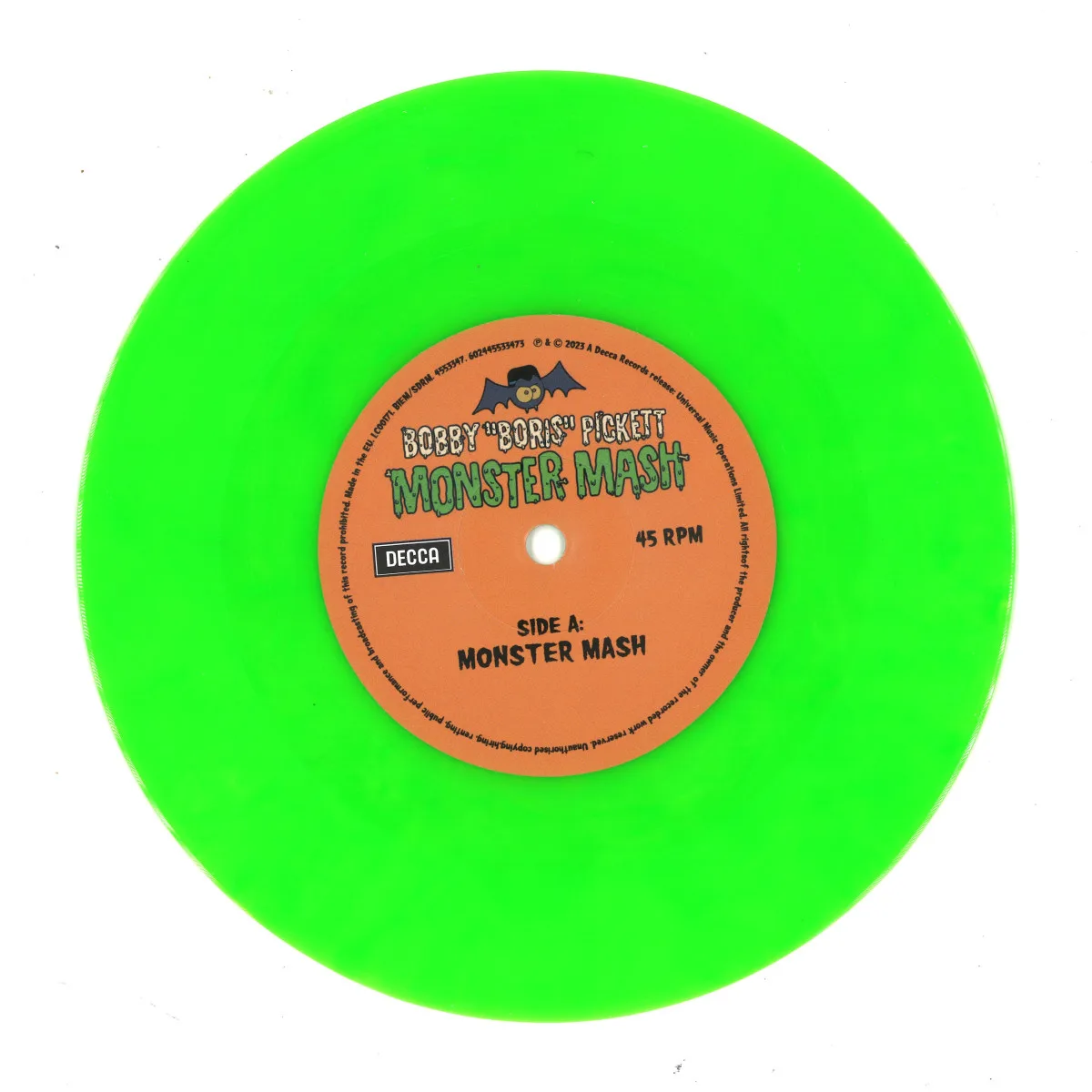Bobby Boris Pickett — MONSTER MASH
