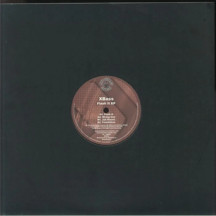 Back cover — XBASS — Flash It EP