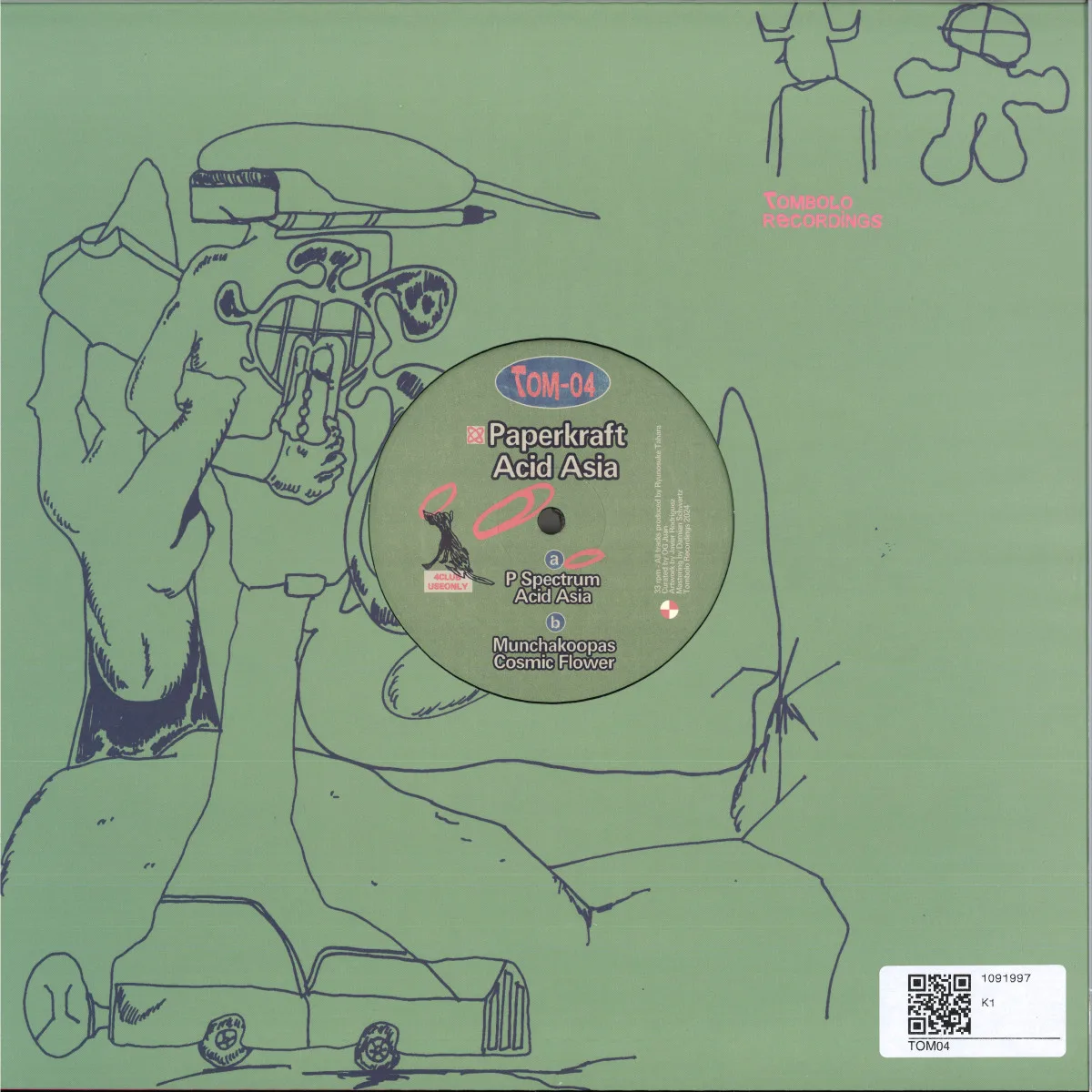 Back cover — Paperkraft — ACID ASIA EP