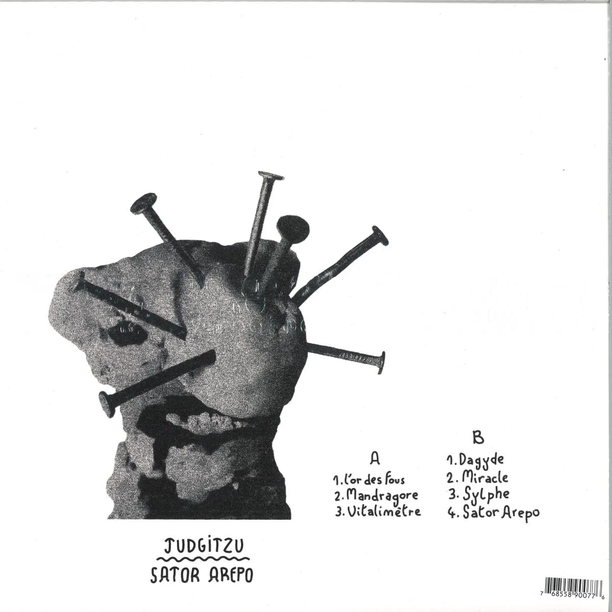 Обратная сторона обложки — Judgitzu — SATOR AREPO LP