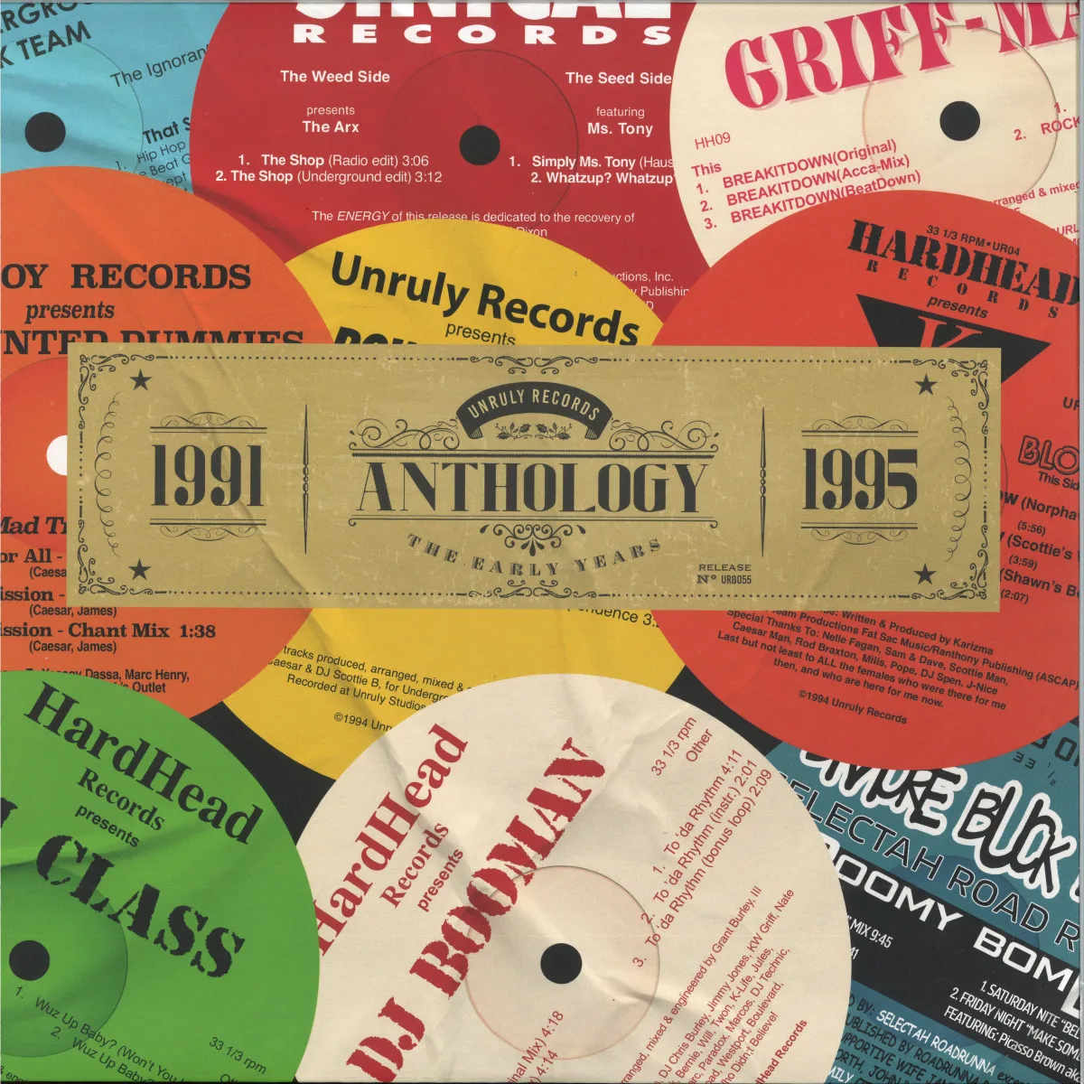 Various — Unruly Records Anthology: 1991-1995 LP