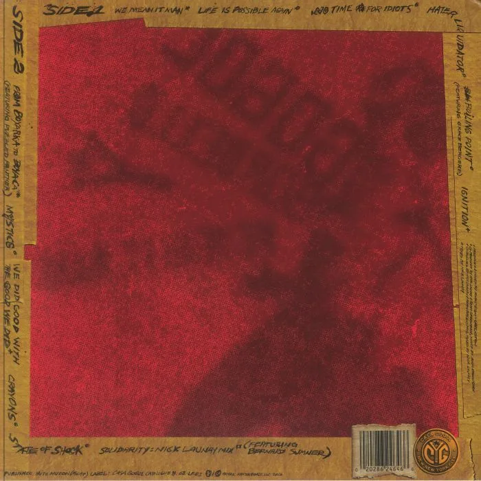 Back cover — GOGOL BORDELLO — We Mean It Man!