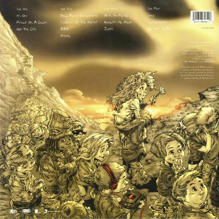 Back cover — KORN — Follow The Leader (reissue)